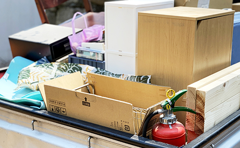 丁寧な分別作業で