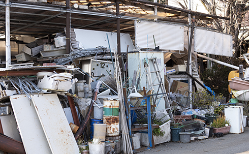 自治体では回収できない粗大ゴミ・不用品も引き取り可能です。